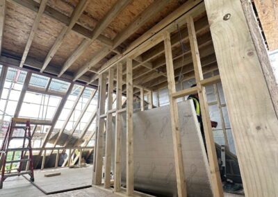 Loft Conversion in Northolt - During works