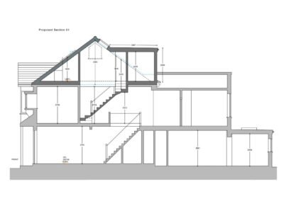 Loft Conversion in West Ealing - drawings