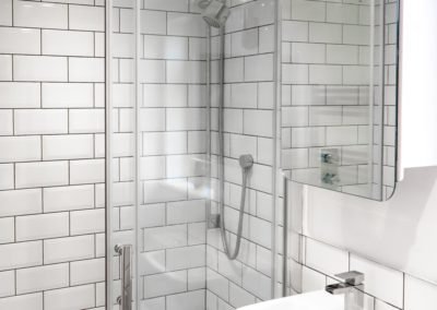 Loft Conversion in Neasden, London: shower room