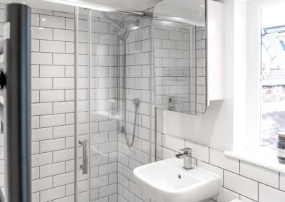 Loft Conversion in Neasden, London: modern bathroom