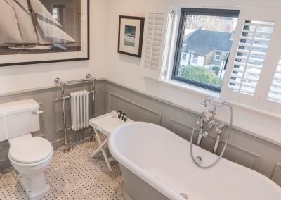 Loft Conversion in Kew London: luxury bath tub