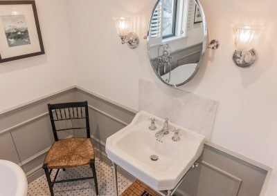Loft Conversion in Kew London - bathroom sink design