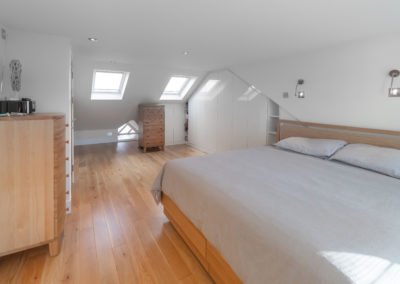 loft conversion Osterley, London: bedroom design