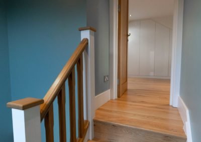 loft conversion in Osterley: stairs design