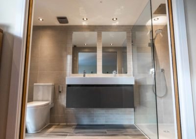 loft conversion Osterley, London: bathroom design