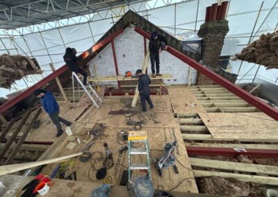 Loft Conversion in Surbiton- during