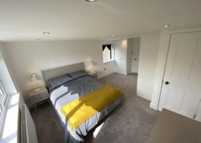 Loft Conversion in Kingston - master bedroom design