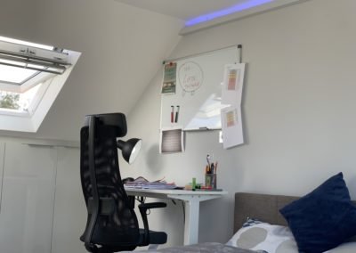Loft Conversion near Heston: ceiling light system - office space