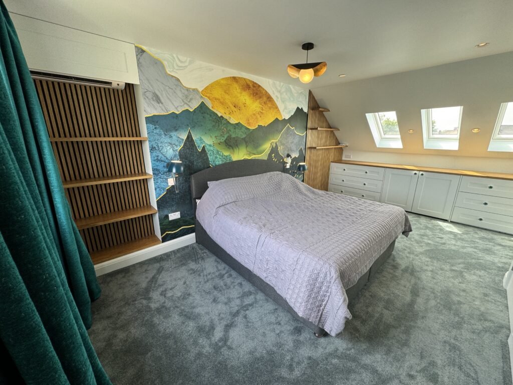Rear dormer loft conversion on a London terraced house