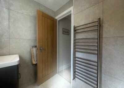 En suite bathroom in a Windsor rear dormer loft conversion