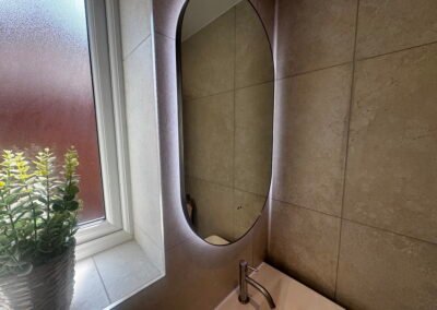 En suite bathroom in a Windsor rear dormer loft conversion