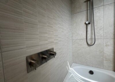 En suite bathroom in a Windsor rear dormer loft conversion