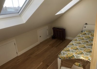 Loft Conversion in Tooting: secondary bedroom