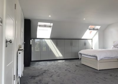 Loft Conversion Hanger Lane: secondary bedroom design