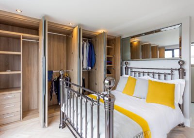 Loft Conversion in Edgware, London: luxury loft bedroom