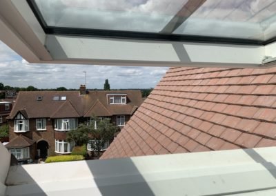 Loft Conversion in Hanger Lane: roof window view