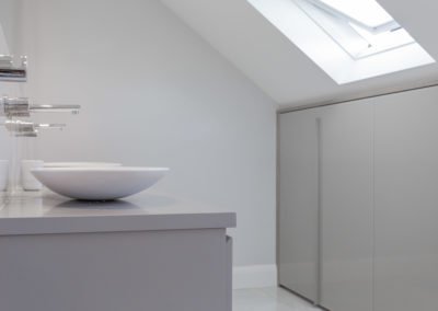 Loft Conversion in Edgware: modern bathroom
