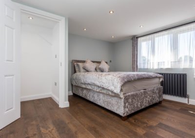 Loft Conversion near Carshalton, London: modern bedroom
