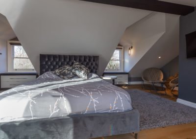 Loft Conversion near Staines, London: master bedroom