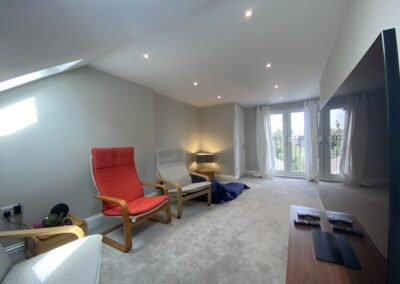 Loft Conversion in Acton London- bedroom