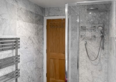 Loft Conversion in North Finchley: shower design