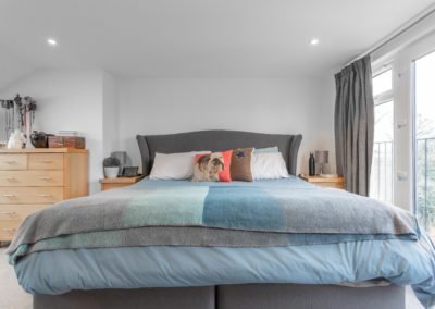 Loft Conversion in Twickenam, London: modern bedroom (new project)