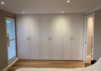 Loft Conversio in Worcester Park, fitted wardrobe