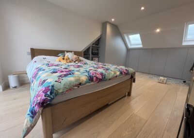 Loft Conversion & House Renovation Southall- master bedroom design