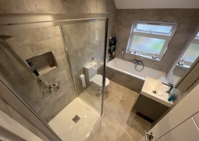 Loft Conversion Southall: bathroom design