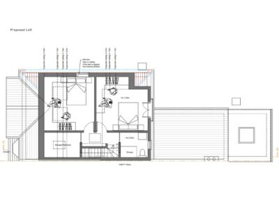 Loft Conversion in West Ealing - drawings