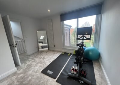 Loft Conversion in Staines - gym space