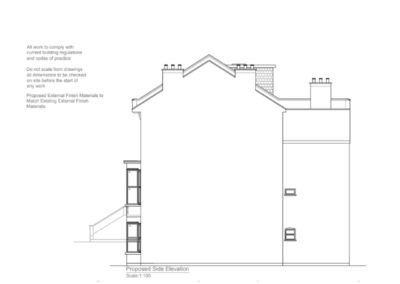 Loft Conversion Stoke Newington: drawings