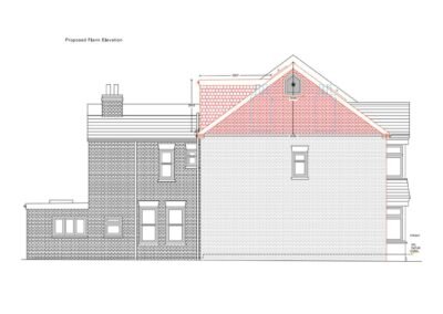 Loft Conversion in West Ealing - drawings