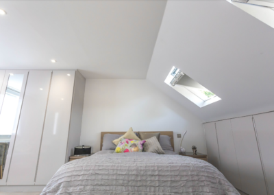 Loft Conversion near Edgware - master luxury bedroom