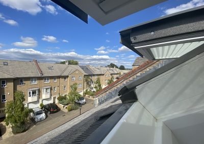 Loft Conversion in Kingston - view from loft window
