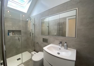 Loft Conversion in Kingston - bathroom design
